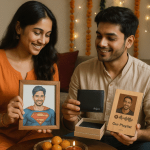 Budget Gifts for Rakhi (Under ₹500) Great gifts don’t need grand budgets. If you’ve got ₹500 and a bit of imagination, you’re sorted. Think of a foldable phone stand that makes his binge-watching more comfy, a steel water bottle with a cheeky quote that reminds him of home, or a tiny desk vacuum cleaner that finally tackles the crumbs around his keyboard. These are the kind of simple yet smart raksha bandhan 2025 gifts that show you really thought it through. You can also explore budget reads by his favourite authors. Check Amazon Lightning Deals or Flipkart’s Raksha Bandhan offers. Add a handwritten note for that extra touch. A thoughtful message can often be the real gift. For a memorable yet affordable raksha bandhan 2025, small gestures like these really shine.